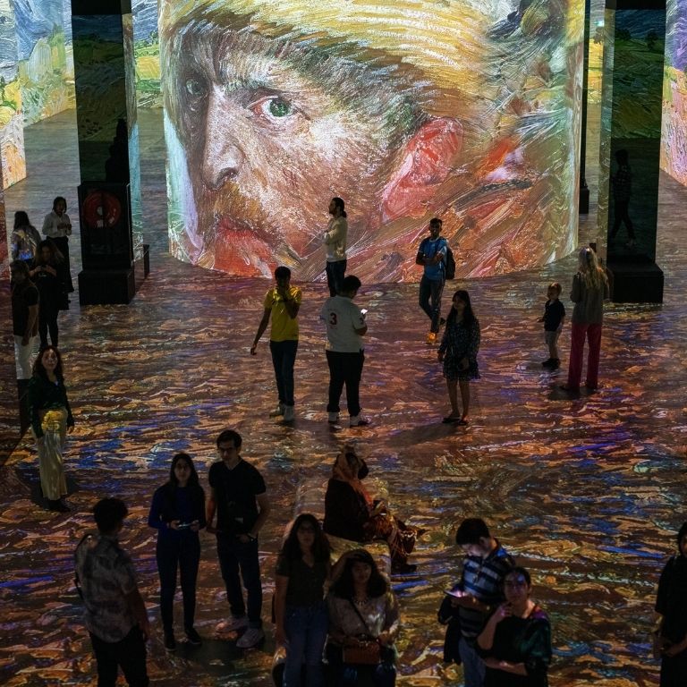 Photo from Van Gogh Immersive Digital Art Exhibition at Infinity des Lumieres in Dubai: Gallery Photo 3p98yn
