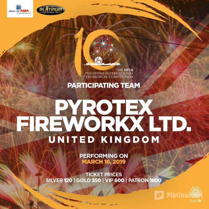 The 10th Philippine International Pyromusical Competition in Metro Manila: Gallery Photo 3xv11z