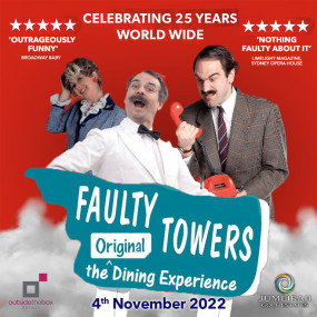 FAULTY TOWERS The Dining Experience at Jumeirah Golf Club in Dubai: Gallery Photo 3r55jy FAULTY TOWERS The Dining Experience at Jumeirah Golf Club in Dubai: Gallery Photo 3r55jy