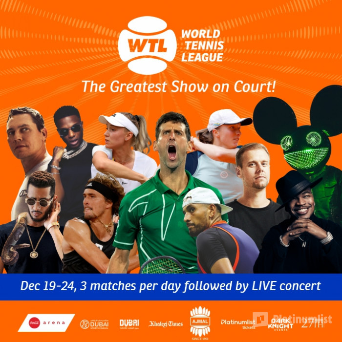 World Tennis League feat. Tiësto, Wizkid, Ne-Yo, Deadmau5, Mohamed Ramadan, Armin Van Buuren in Dubai in Dubai: Gallery Photo 34kk6y World Tennis League feat. Tiësto, Wizkid, Ne-Yo, Deadmau5, Mohamed Ramadan, Armin Van Buuren in Dubai in Dubai: Gallery Photo 34kk6y