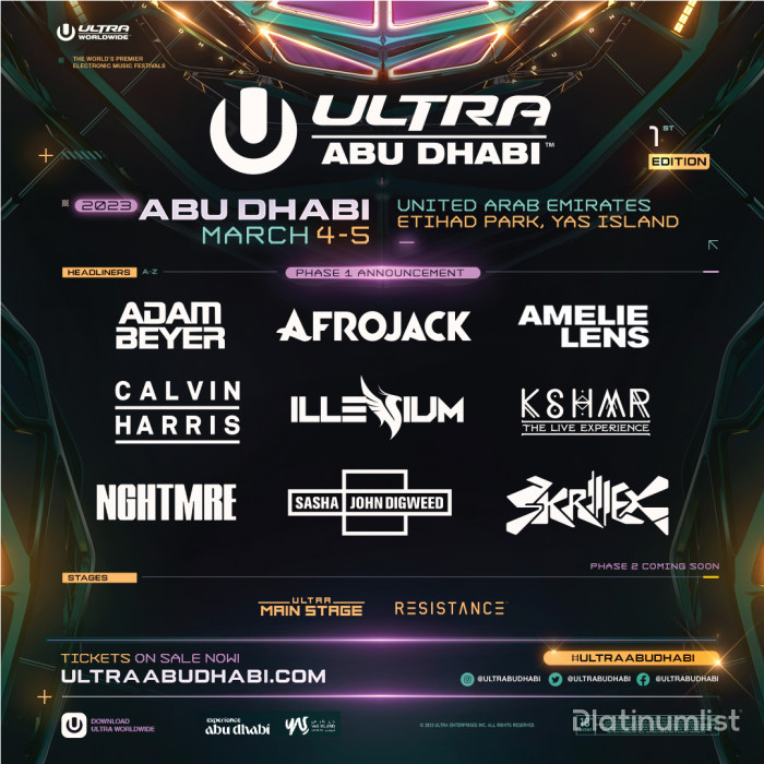 Photos from Ultra Music Festival 2023 in Abu Dhabi in Abu Dhabi