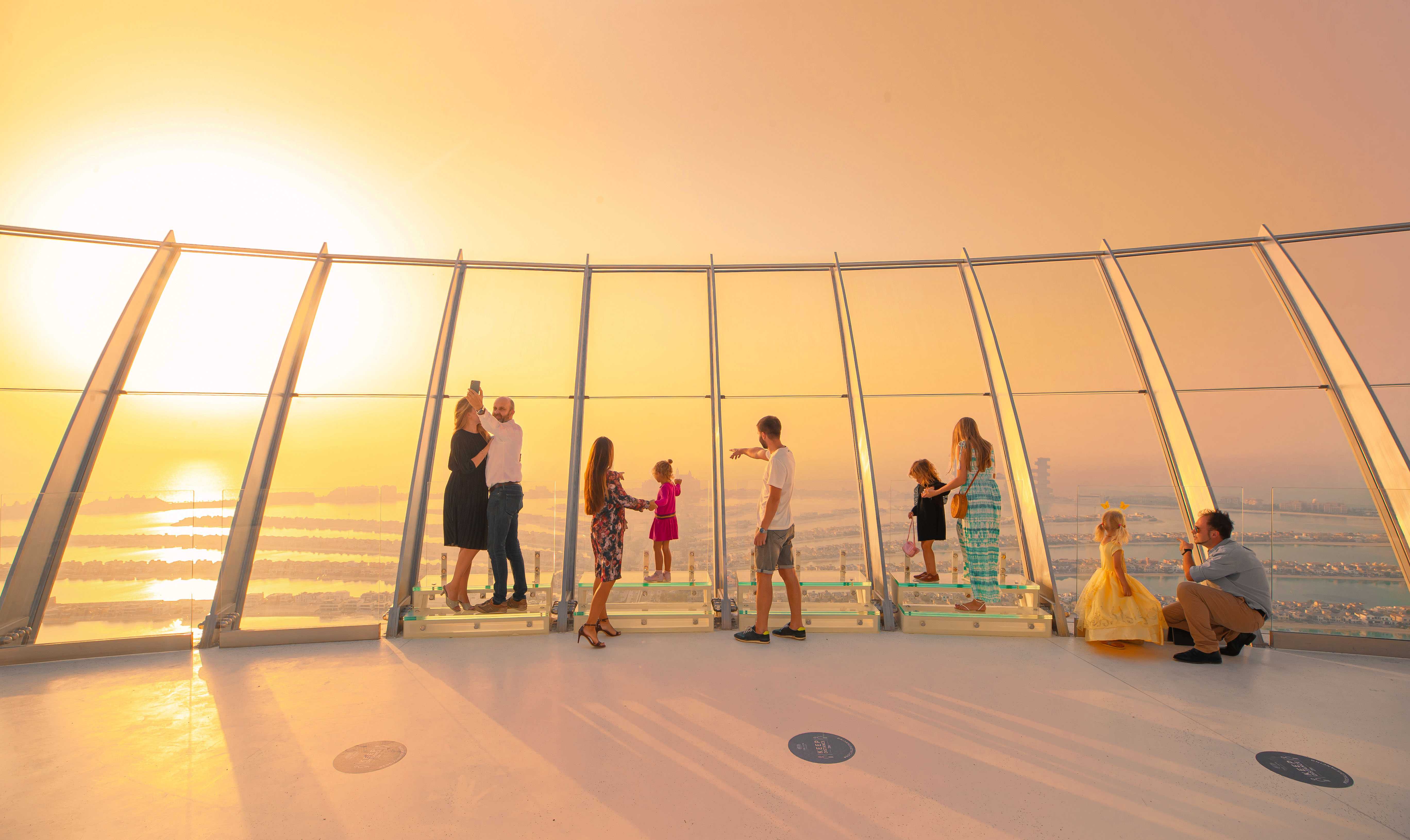 Photo from The View at The Palm - VIP Experience: Lounge access & viewing from Level 52nd & Level 54th- Prime Hours in Dubai: Gallery Photo 3x8r11