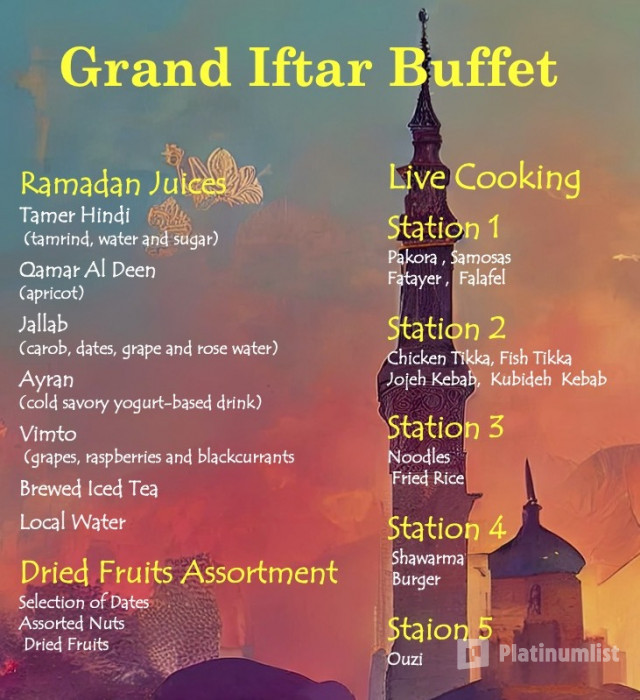 Grand Iftar Buffet At Radisson Blu Hotel Dubai Deira Creek in Dubai: Gallery Photo 3dkw5q