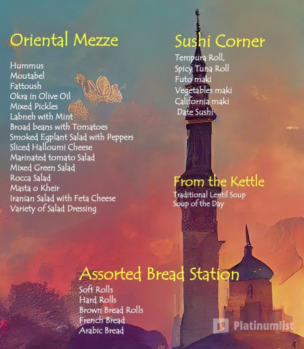 Grand Iftar Buffet At Radisson Blu Hotel Dubai Deira Creek in Dubai: Gallery Photo z7yqk8