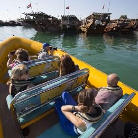 Photo from 60 Minute - Corniche Abu Dhabi Sightseeing Boat Tour in Abu Dhabi: Gallery Photo 38vpqr
