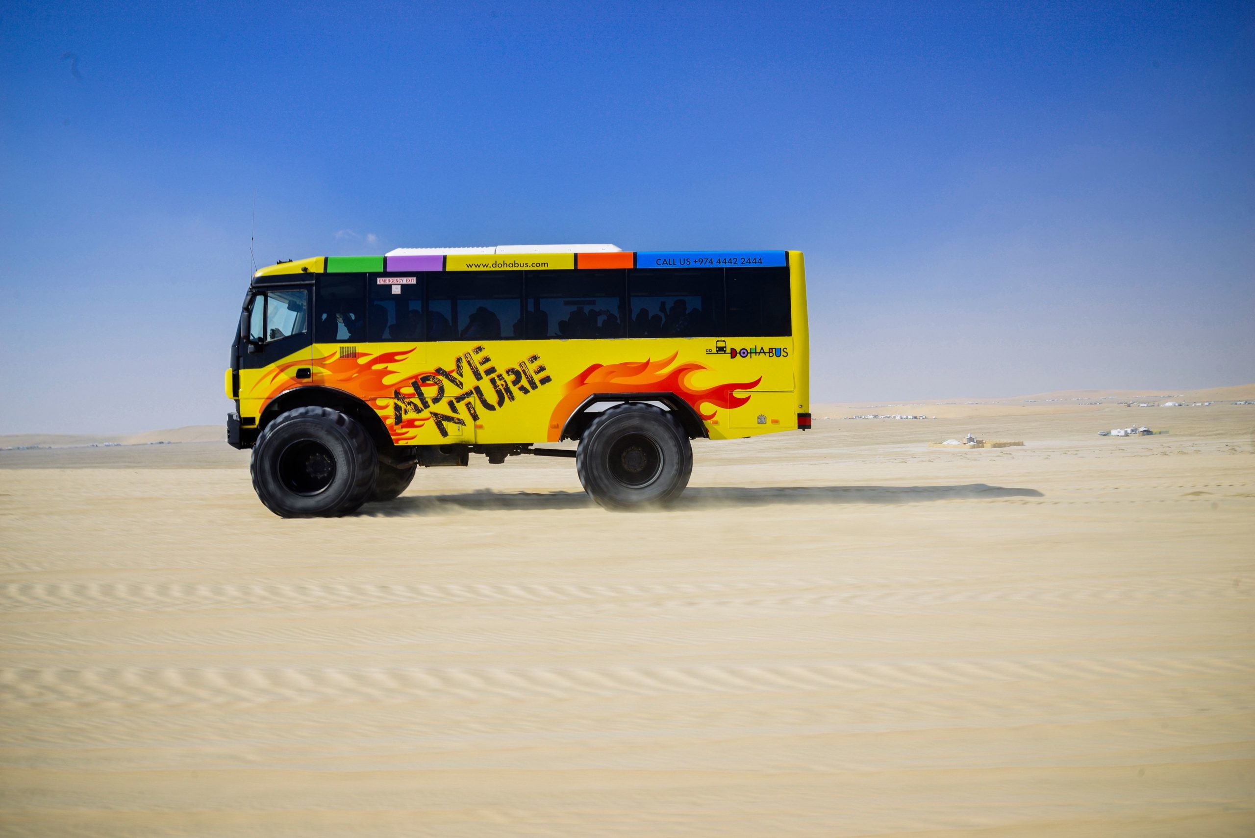Photo from Monster Bus Desert Adventure Tour in Doha: Gallery Photo zv5o98
