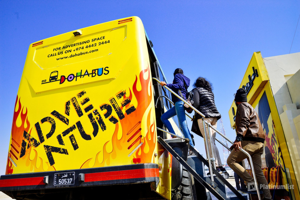 Monster Bus Desert Adventure Tour в Доха: Галерея фото zgkr6r