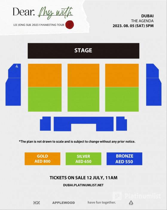 Lee Jong Suk Fanmeeting Tour  at The Agenda, Dubai in Dubai: Gallery Photo nk5bww
