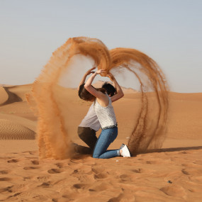 Фотография с Premium Red Dunes Safari with Camel Ride & 3 Cuisines at Al Khayma Camp в Дубай: Галерея фото 3jk2dw