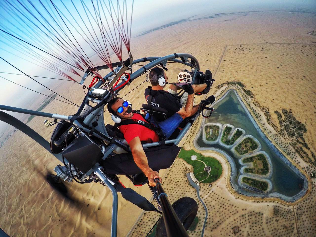 Photo from Paramotor Desert Adventure in Dubai: Gallery Photo 38v6x1