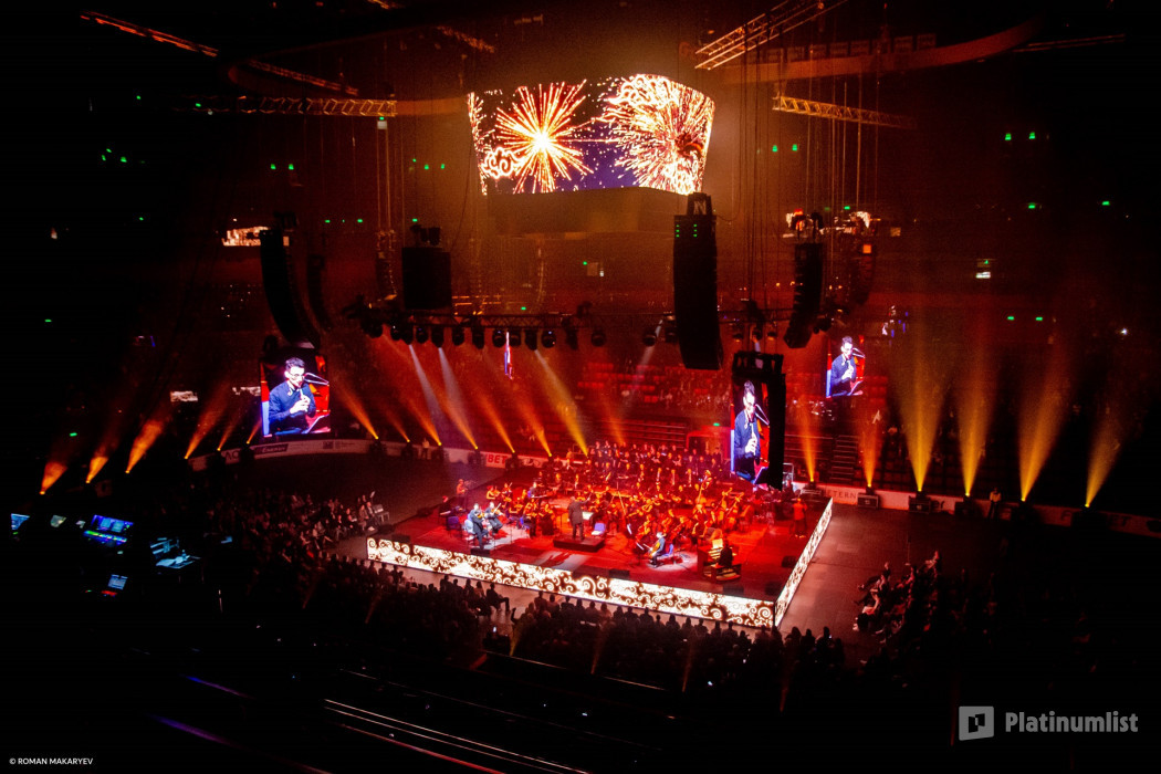 nk5g8v استديو الصور :دبي في الأوركسترا الإمبراطورية - سينما ميدلي في كوكاكولا أرينا، دبي