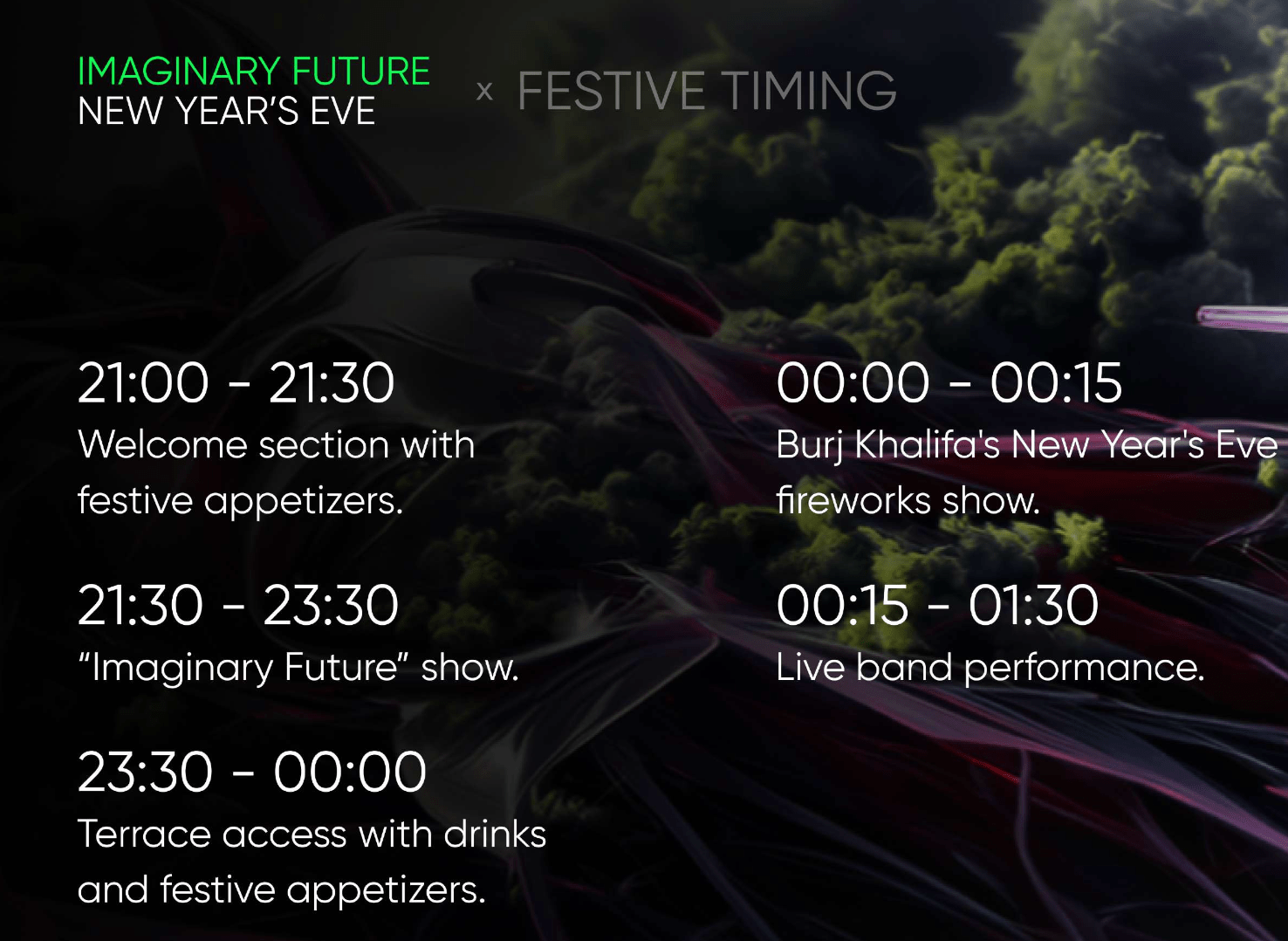 Photo from Imaginary Future New Year's Eve in KRASOTA Restaurant in دبي: Gallery Photo 34kp1v