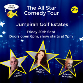 Big Fish Comedy presents The All Star Comedy Tour in Dubai: Gallery Photo 3yq20z Big Fish Comedy presents The All Star Comedy Tour in Dubai: Gallery Photo 3yq20z
