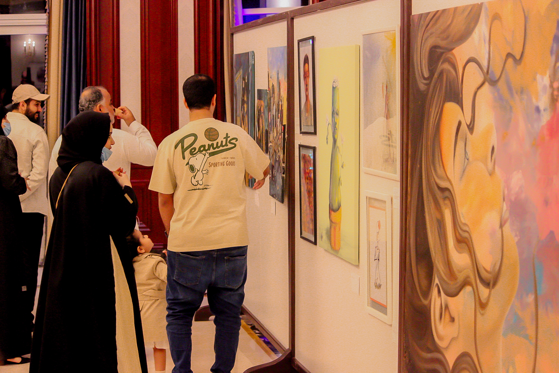 Photo from معرض فنون الإحساس in جدة: Gallery Photo 3y5024