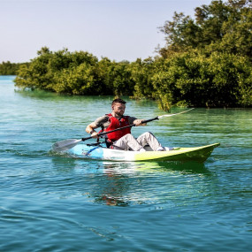 Photo from Guided SUP Tour in the Eastern Mangrove National Park Abu Dhabi in Abu Dhabi: Gallery Photo zoob54