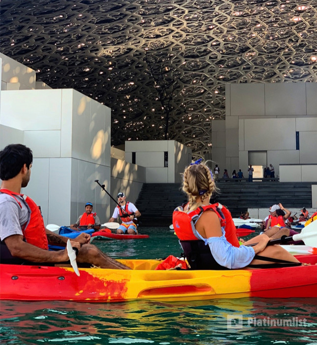 Guided Kayak Tour at Louvre Abu Dhabi in Abu Dhabi: Gallery Photo nk51xq