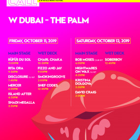WAKE UP CALL FEATURING DJ SET BY DISCLOSURE AND LIVE PERFORMANCES BY RÜFÜS DU SOL and RITA ORA in Dubai: Gallery Photo zgeo8n WAKE UP CALL FEATURING DJ SET BY DISCLOSURE AND LIVE PERFORMANCES BY RÜFÜS DU SOL and RITA ORA in Dubai: Gallery Photo zgeo8n