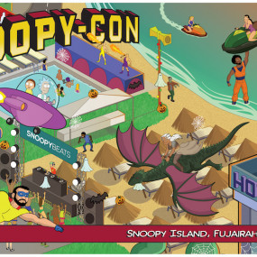 Snoopy-Con feat. Dj Tennis, Jimi Jules, Caleesi, (hoolz) & maks in Fujairah: Gallery Photo 3jd4q3