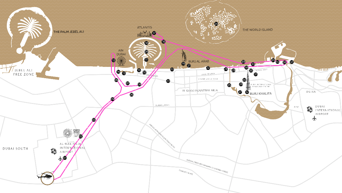 Photo from 30-Minute Helicopter Tour over Dubai with free Transfers in Dubai: Gallery Photo 34krw8