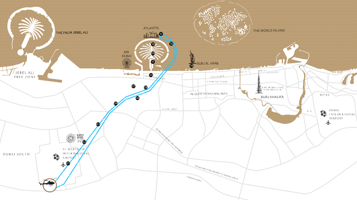 Photo from 17-Minute Helicopter Tour over Dubai with free Transfers in Dubai: Gallery Photo 3r5b2y