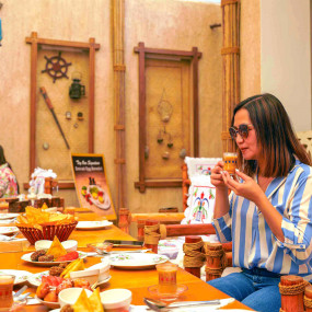 Photo from Emirati dining experience at Al Khayma restaurant in Dubai: Gallery Photo 3e5pjw