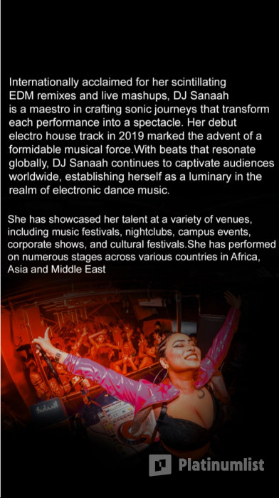 Shweta Subram (Freedom-Fusion-Fest) with DJ Sanaah & DJ MP & MC Pratika in Muscat in Muscat: Gallery Photo 3pe1me