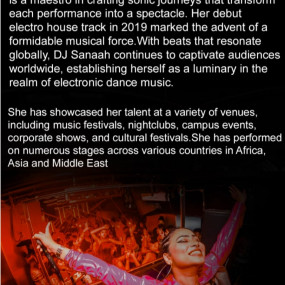 Shweta Subram (Freedom-Fusion-Fest) with DJ Sanaah & DJ MP & MC Pratika in Muscat in Muscat: Gallery Photo 3pe1me