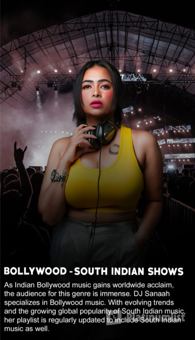 Shweta Subram (Freedom-Fusion-Fest) with DJ Sanaah & DJ MP & MC Pratika in Muscat in Muscat: Gallery Photo zgkom4