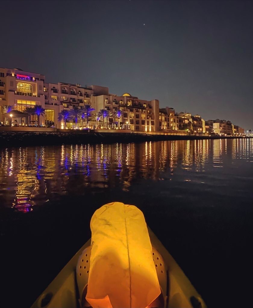 Photo from Full moon kayak tour at louvre Abu Dhabi in Abu Dhabi: Gallery Photo nk5vkx