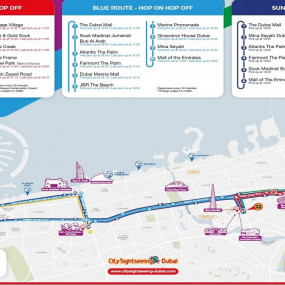 3 Day Hop On Hop Off Ticket with Aquaventure Super Pass and Dhow Cruise in Dubai: Gallery Photo n08qkv