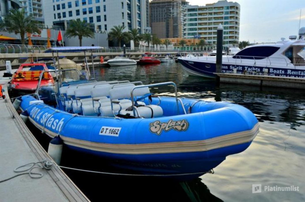 Speed Boat at Dubai Marina by Splash Tours in Dubai: Gallery Photo 34k6eg