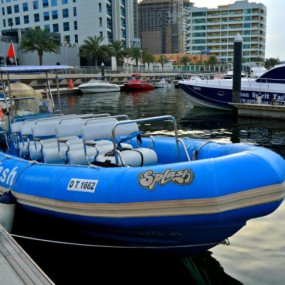 Speed Boat at Dubai Marina by Splash Tours in Dubai: Gallery Photo 34k6eg