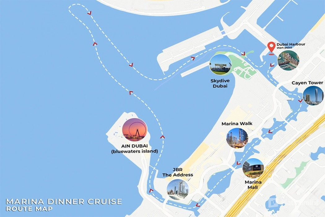 Dubai Marina Luxury Dhow Dinner Cruise in Dubai: Gallery Photo z91v9m