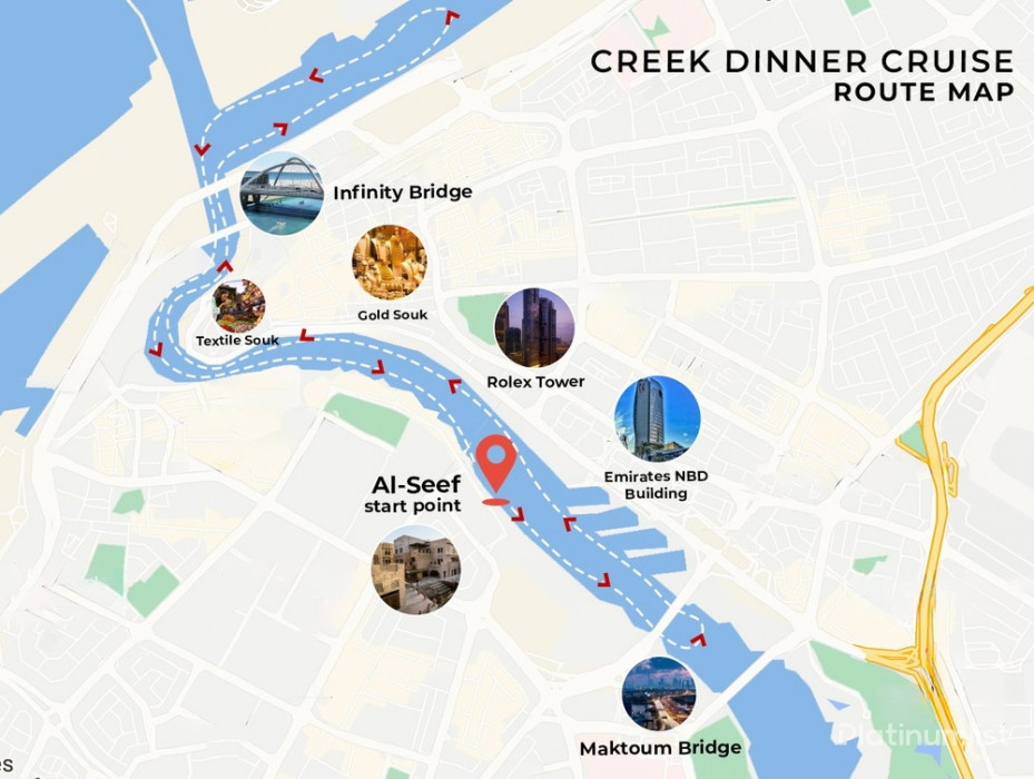 Dubai şehrindeki Dubai Creek Luxury Dinner Dhow Cruise etkinliğinden