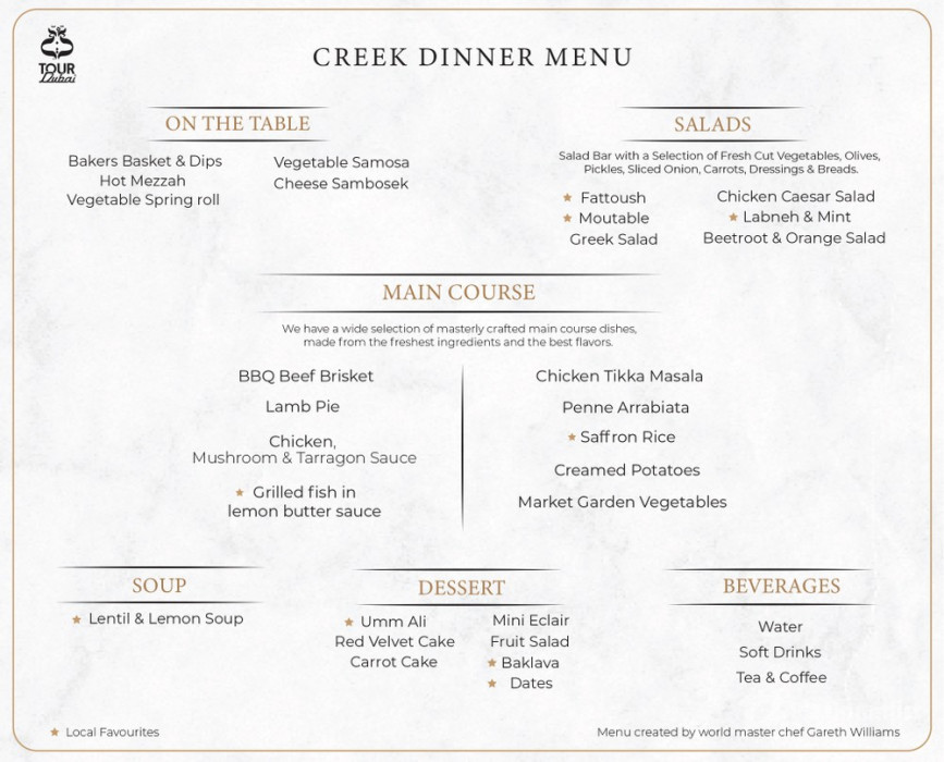 Dubai Creek Luxury Dinner Dhow Cruise in Dubai: Gallery Photo 3y5r01