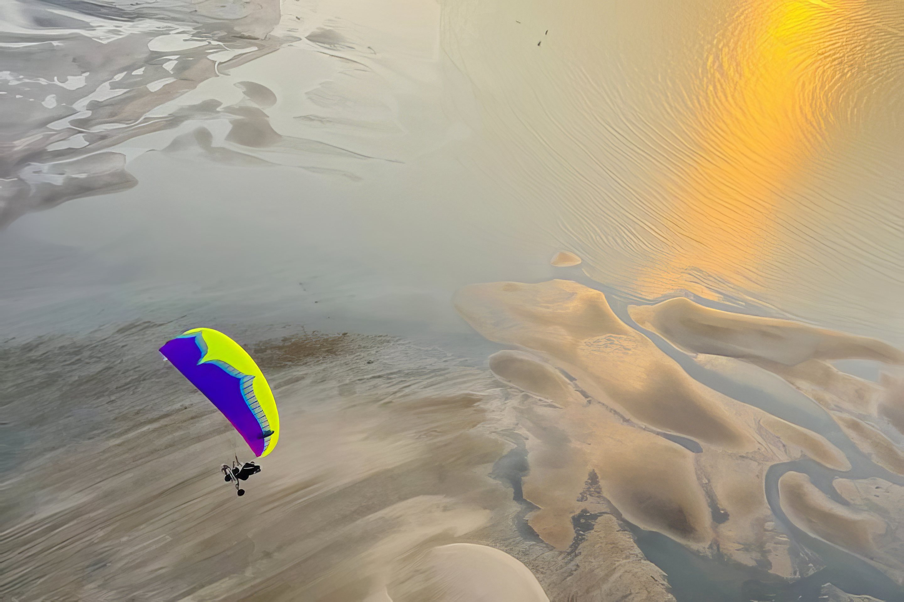 Photo from الطيران بالمظلات الشراعية في شاطئ السوادي in مسقط: Gallery Photo zgkjpy