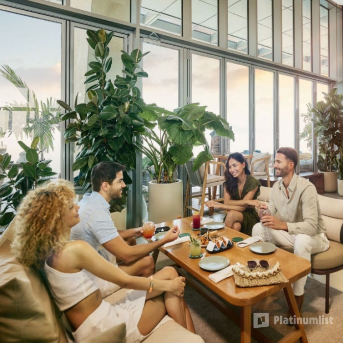 Lunch in the Sky - 3 course set menu в Дубай: Галерея фото 3x87km