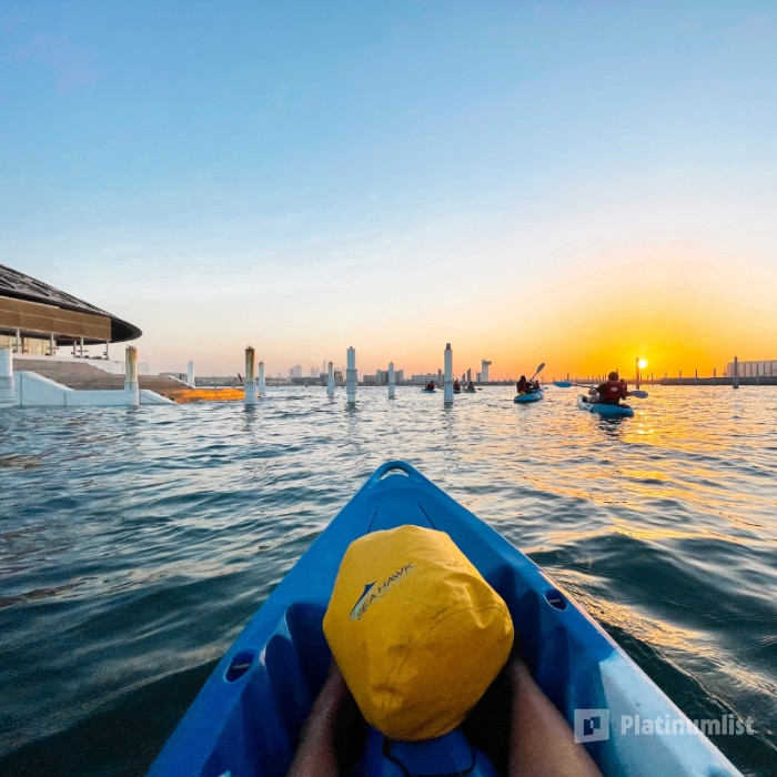 Guided Kayak Tour at Louvre Abu Dhabi in Abu Dhabi: Gallery Photo n14gpd