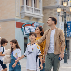 n14q6j استديو الصور :دبي في ريال مدريد وورلد في دبي باركس آند ريزورتس