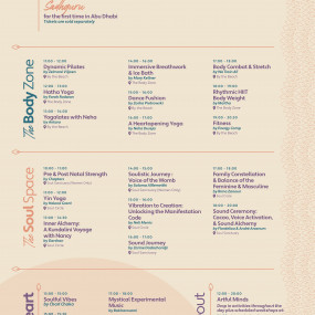 Kayan Wellness Festival 2025 in Abu Dhabi in Abu Dhabi: Gallery Photo 3dk44y