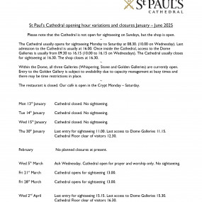 Photo from St Paul's Cathedral in London: Gallery Photo 34jk4d