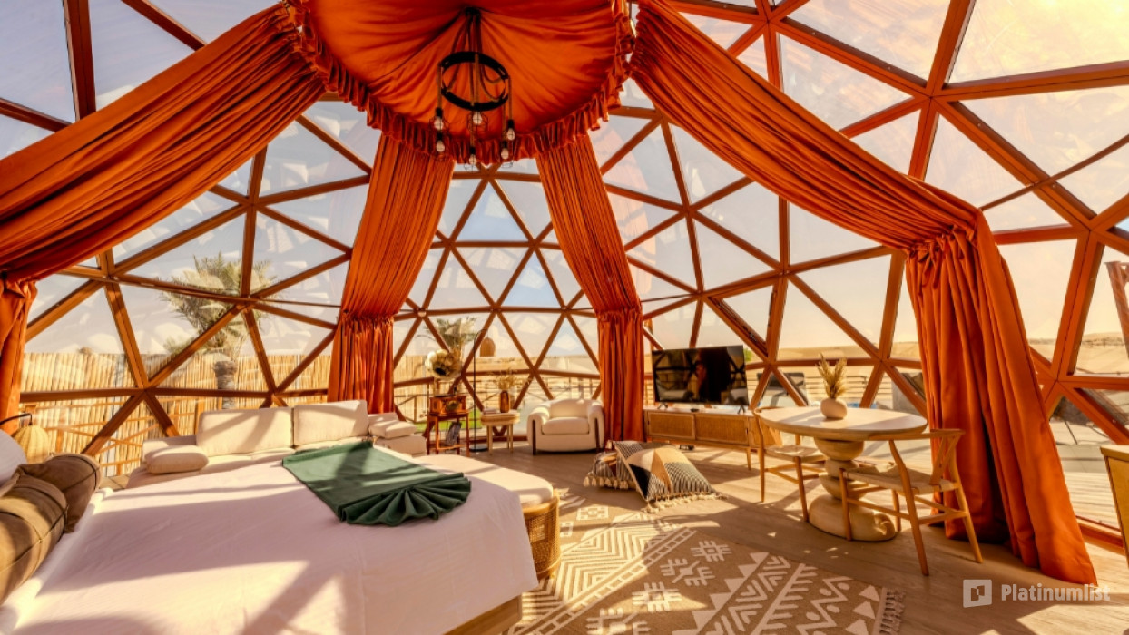 Al Marmoom Domes Desert Glamping & Dining experience in Dubai in Dubai: Gallery Photo 3xv89m