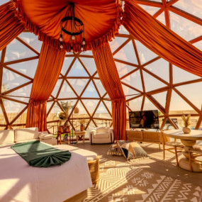 Al Marmoom Domes Desert Glamping & Dining experience in Dubai in Dubai: Gallery Photo 3xv89m
