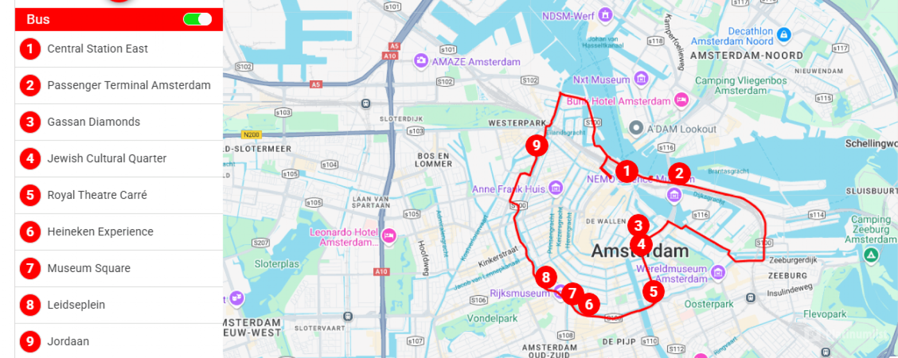 Hop-On Hop-Off Amsterdam Bus - 24 Hours in Amsterdam: Gallery Photo z94481