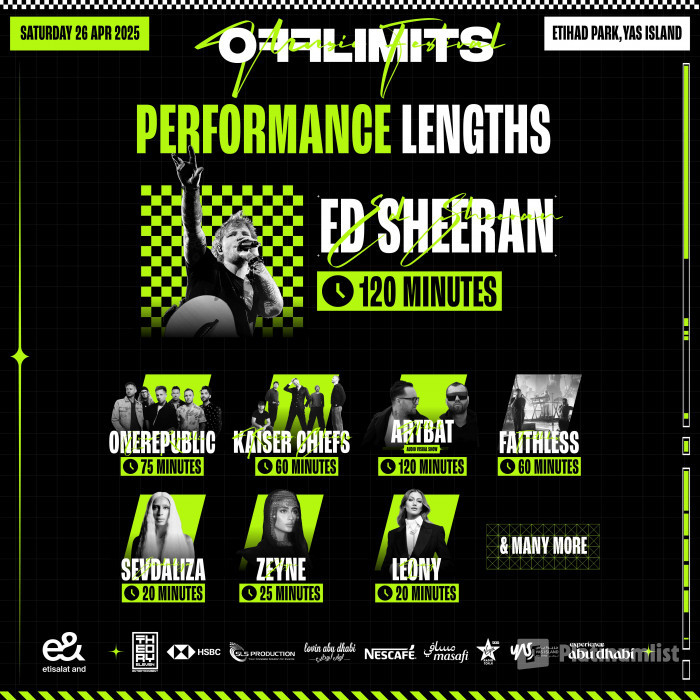 OFFLIMITS Music Festival - Headlining Ed Sheeran in Abu Dhabi: Gallery Photo 3xvv9m
