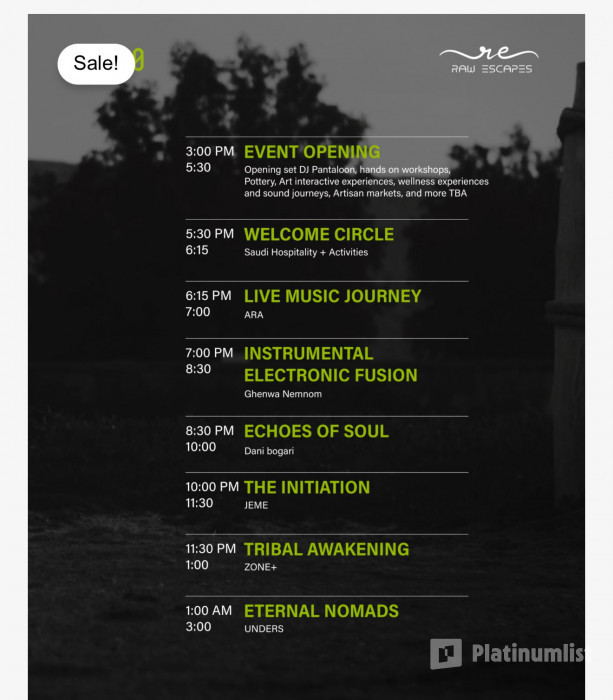 TRIBE ZERO x Raw Escape in Riyadh в Эр-Рияд: Галерея фото 3pjj60