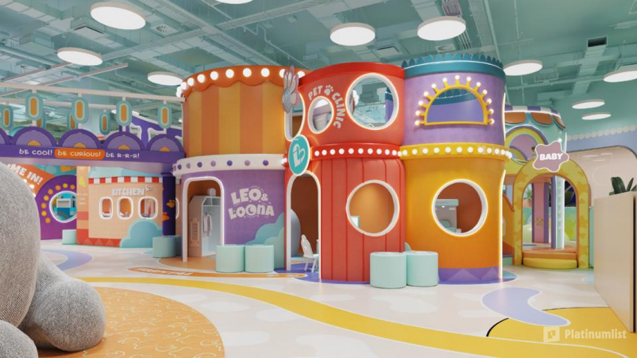 z7xx08 استديو الصور :أبوظبي في حديقة ومطعم ليو ولونا للأطفال في دلما مول