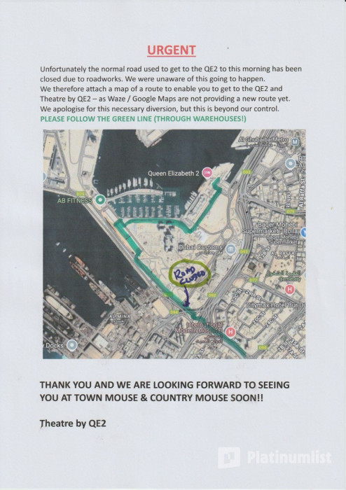 Town Mouse and Country Mouse Live on Stage at Theatre by QE2 in Dubai in Dubai: Gallery Photo n266yj