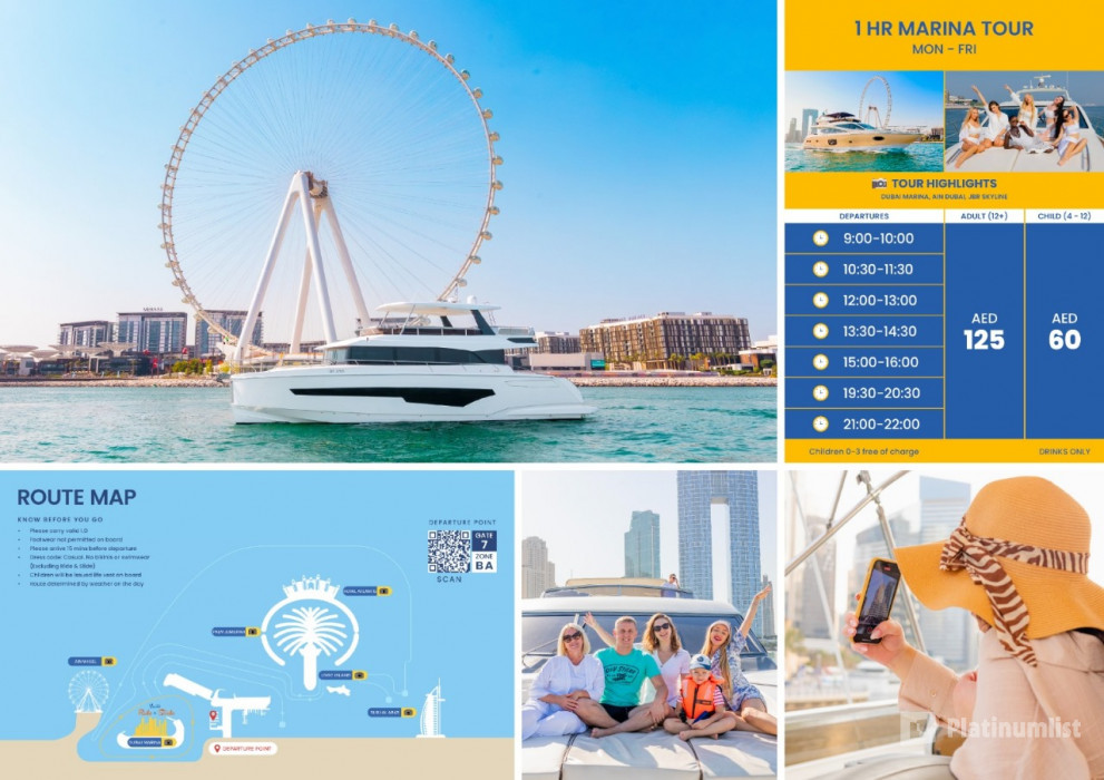 1 Hour Marina Yacht Tour in Dubai: Gallery Photo zw66qb