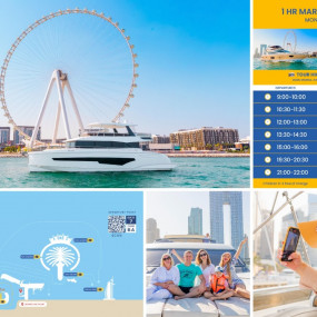 1 Hour Marina Yacht Tour in Dubai: Gallery Photo zw66qb